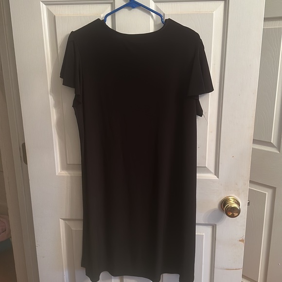 Black short sleeve dress XL - Picture 4 of 6